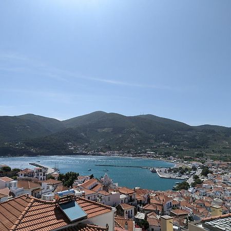 The Botanist Guesthouse Skopelos Town Bagian luar foto