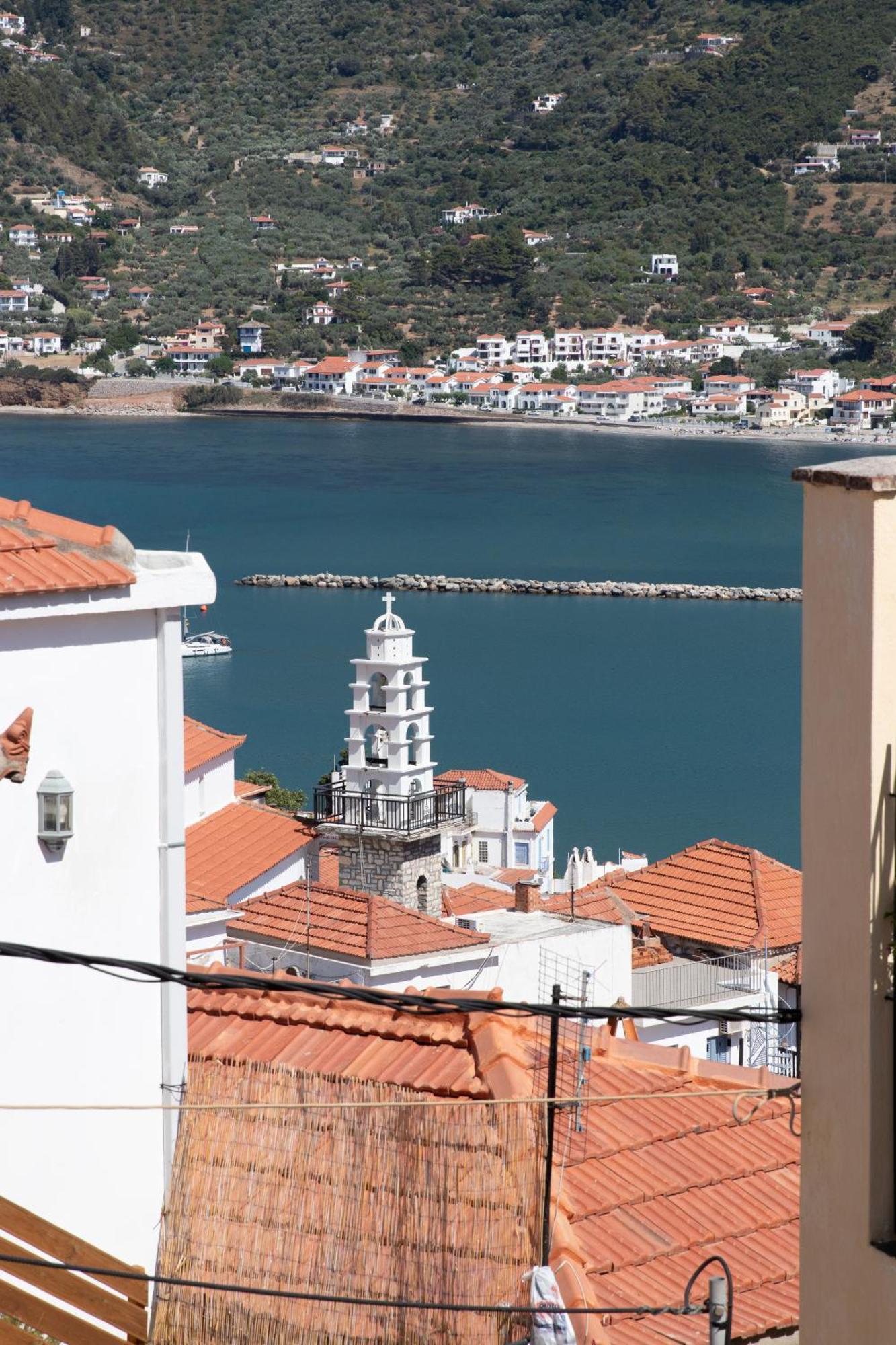 The Botanist Guesthouse Skopelos Town Bagian luar foto
